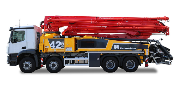 Hot sell Used M42-5 4141 Putzmeister truck-mounted concrete pump car