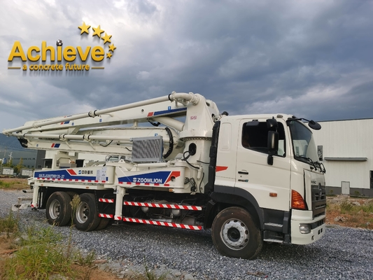 Diesel Used Zoomlion Concrete Pump Truck Mounted 40M Vertical Conveying Distance