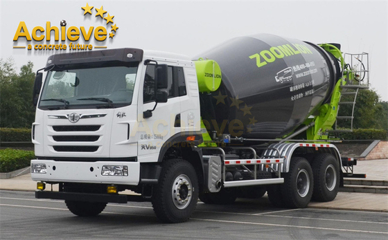 10JB Used Concrete Truck Mixer ZOOMLION FAW 6X4 Concrete Pump Truck 12M3