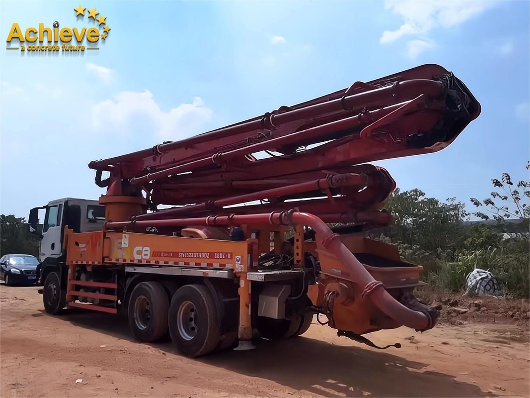 38M Boom Mini Concrete Pump Truck For Construction Work SYG5280THB 380C-10(SZ-IS)
