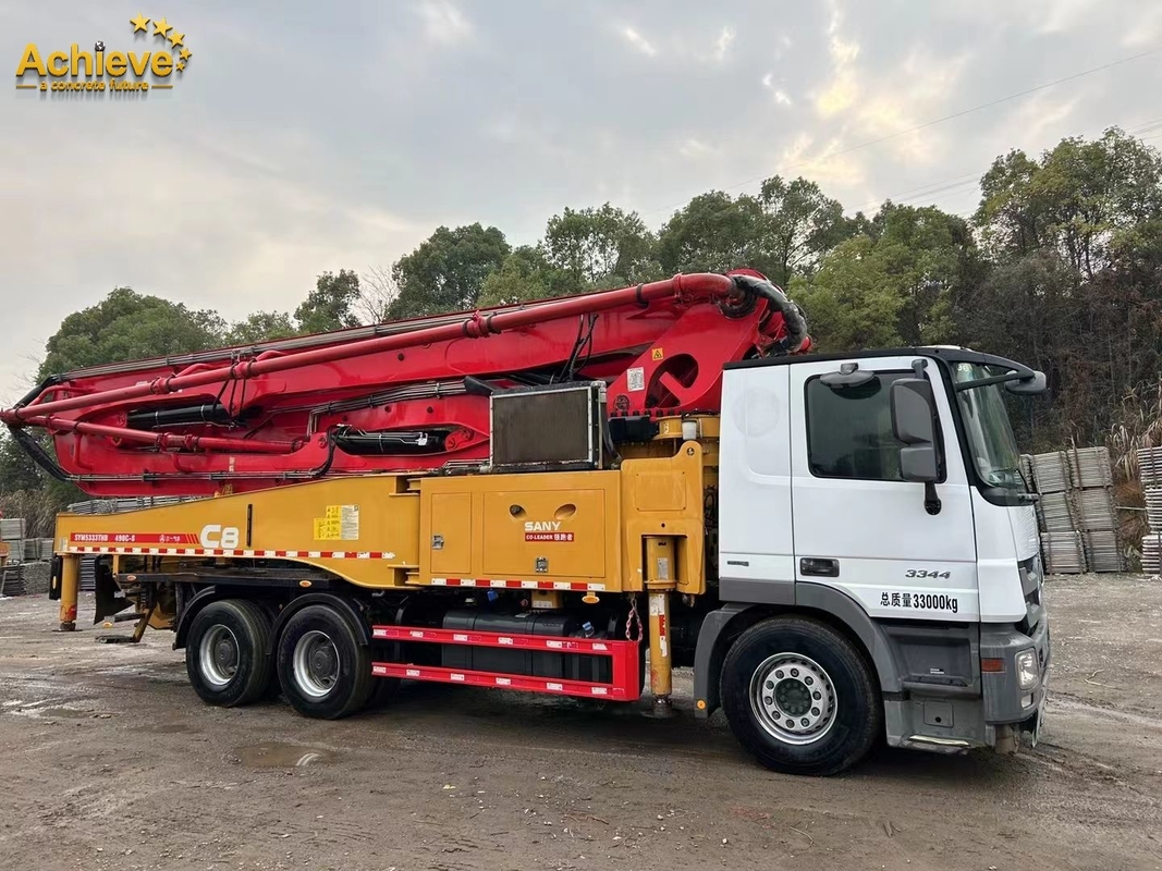 SANY SYG5359THBEB 490C-8 TRUCK-MOUNTED CONCRETE PUMP: Quality Changes The World