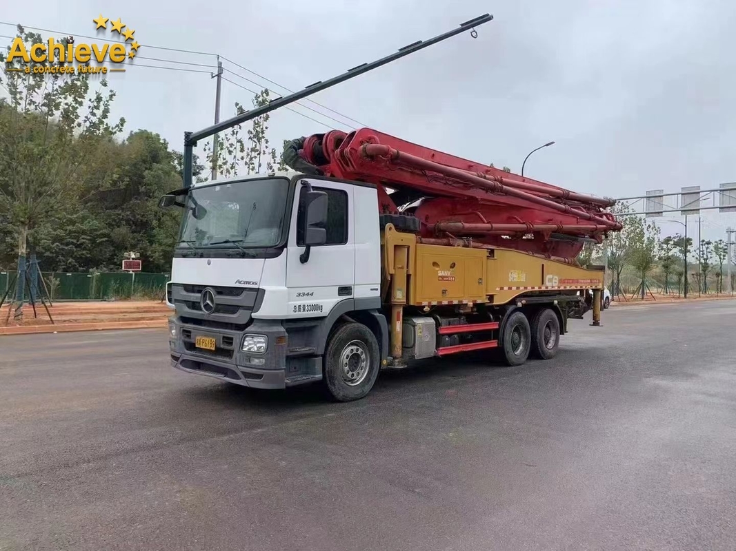 SANY SY56 RZ6 Truck-Mounted Concrete Pump w/6-arm Folding & 56m Vertical Reach