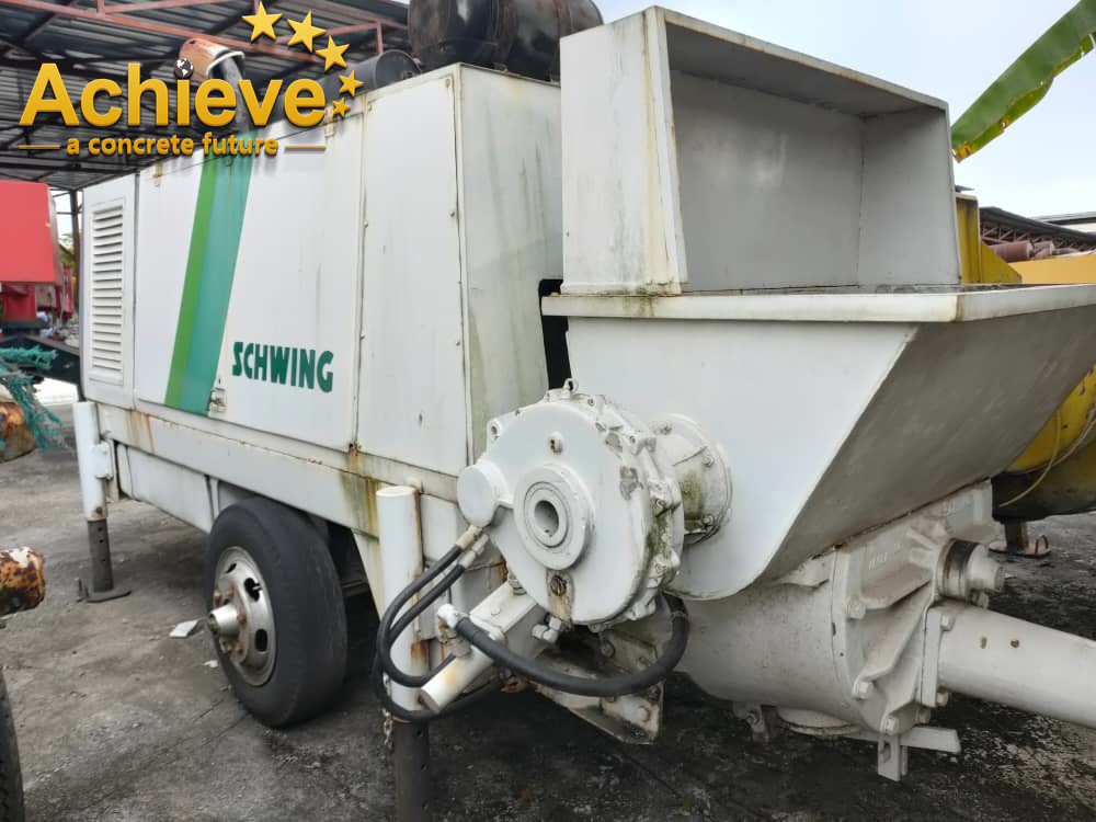 BP2000 Used SCHWING Concrete Pumps Second Hand Concrete Stationary Pump Made In 1996